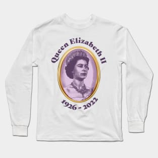 RIP Queen Elizabeth II Long Sleeve T-Shirt